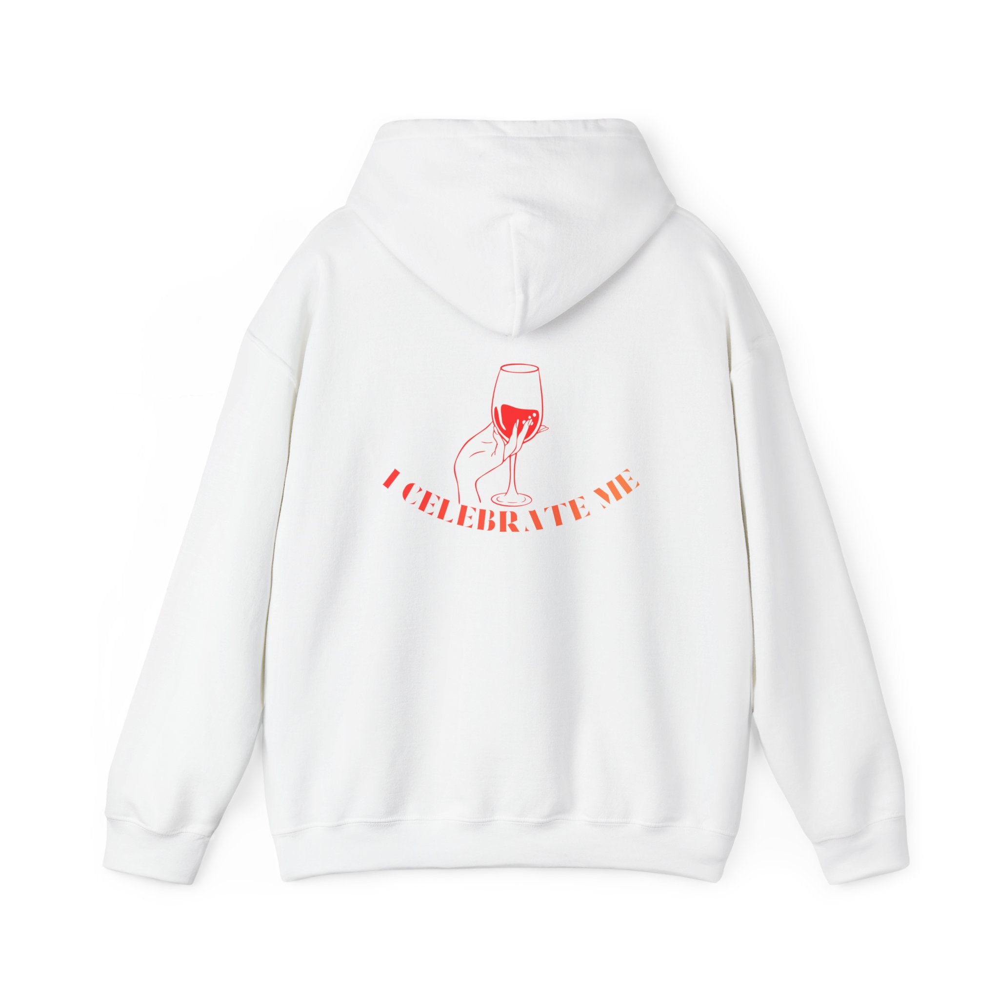 Hoodie • Celebrate Me Wine Glass Graphic Hoodie