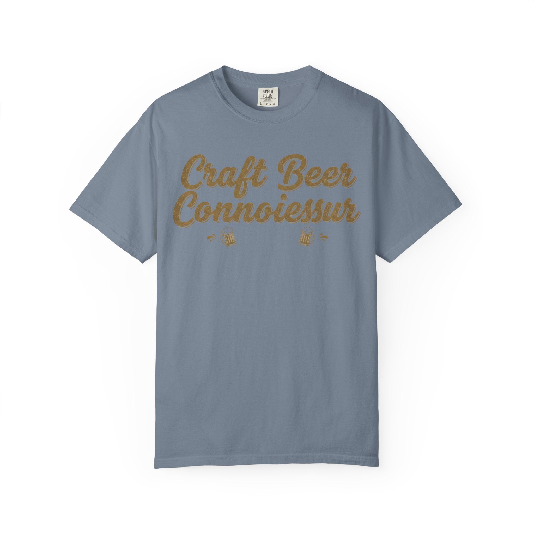 Craft Beer Connoisseur T-Shirt – Vintage Script Beer Lover Tee