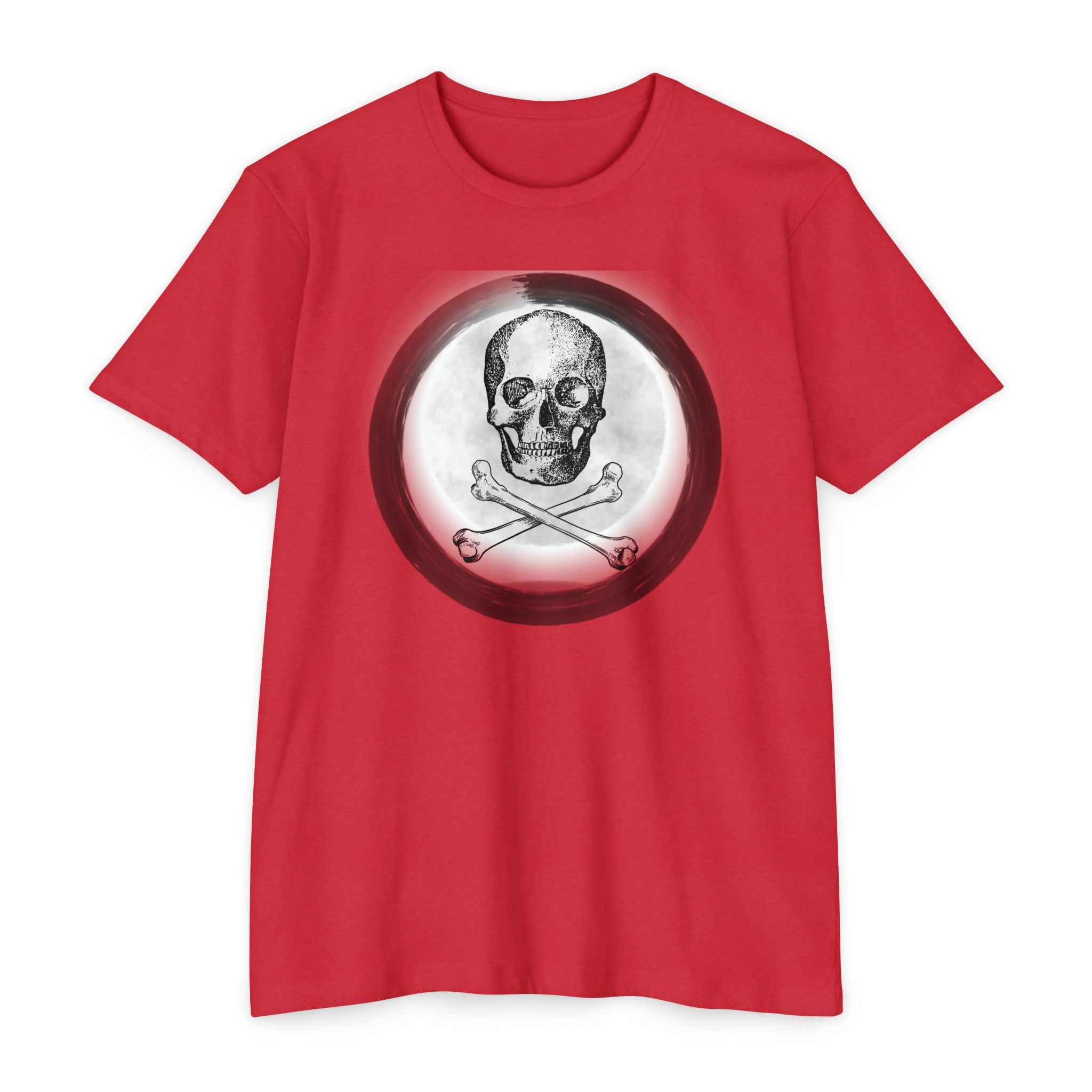 Skull & Crossbones Vintage Graphic T‑Shirt — Retro Pirate Tee for Halloween & Everyday Wear