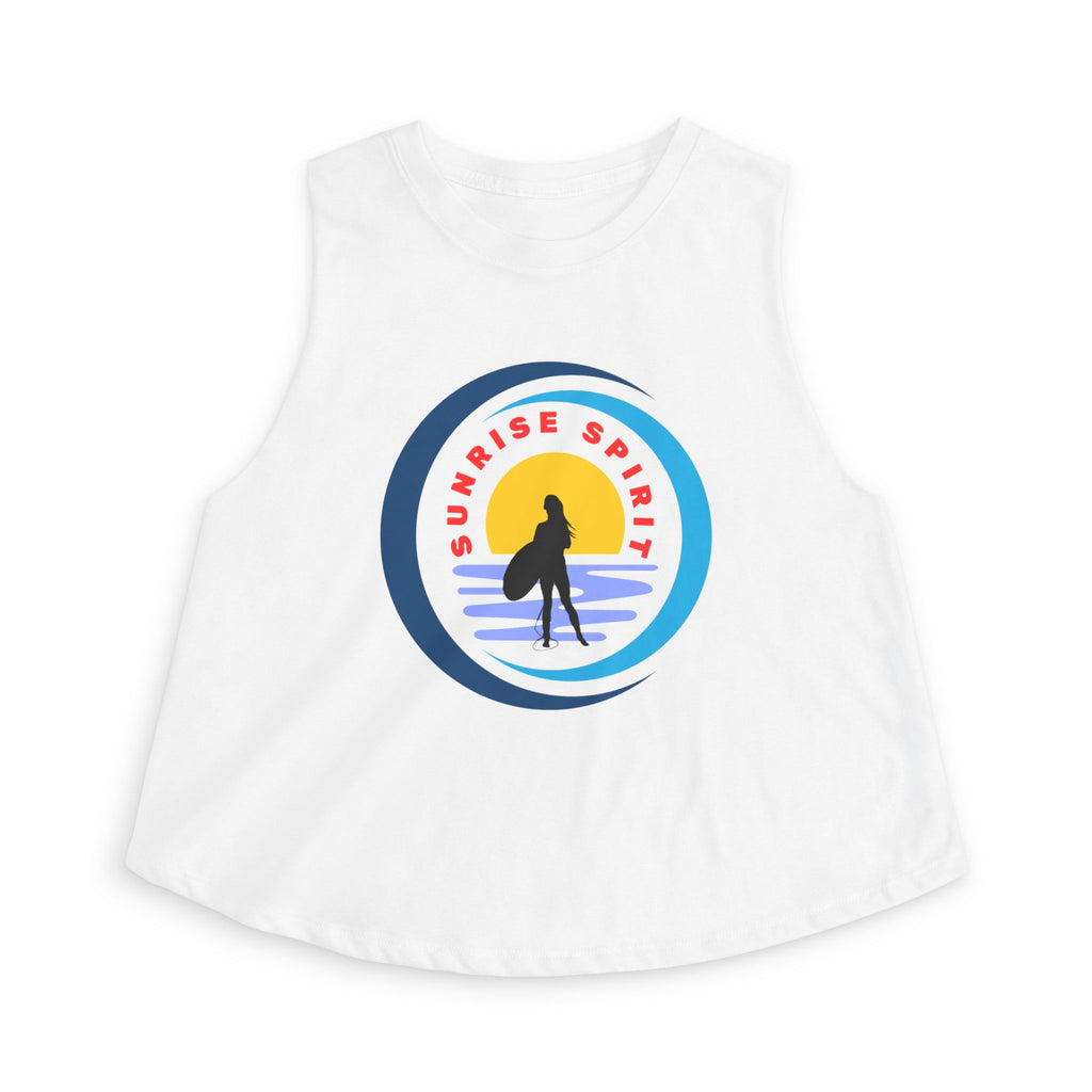 Sunrise Spirit Women's Crop Top — Surf  Beach Tank