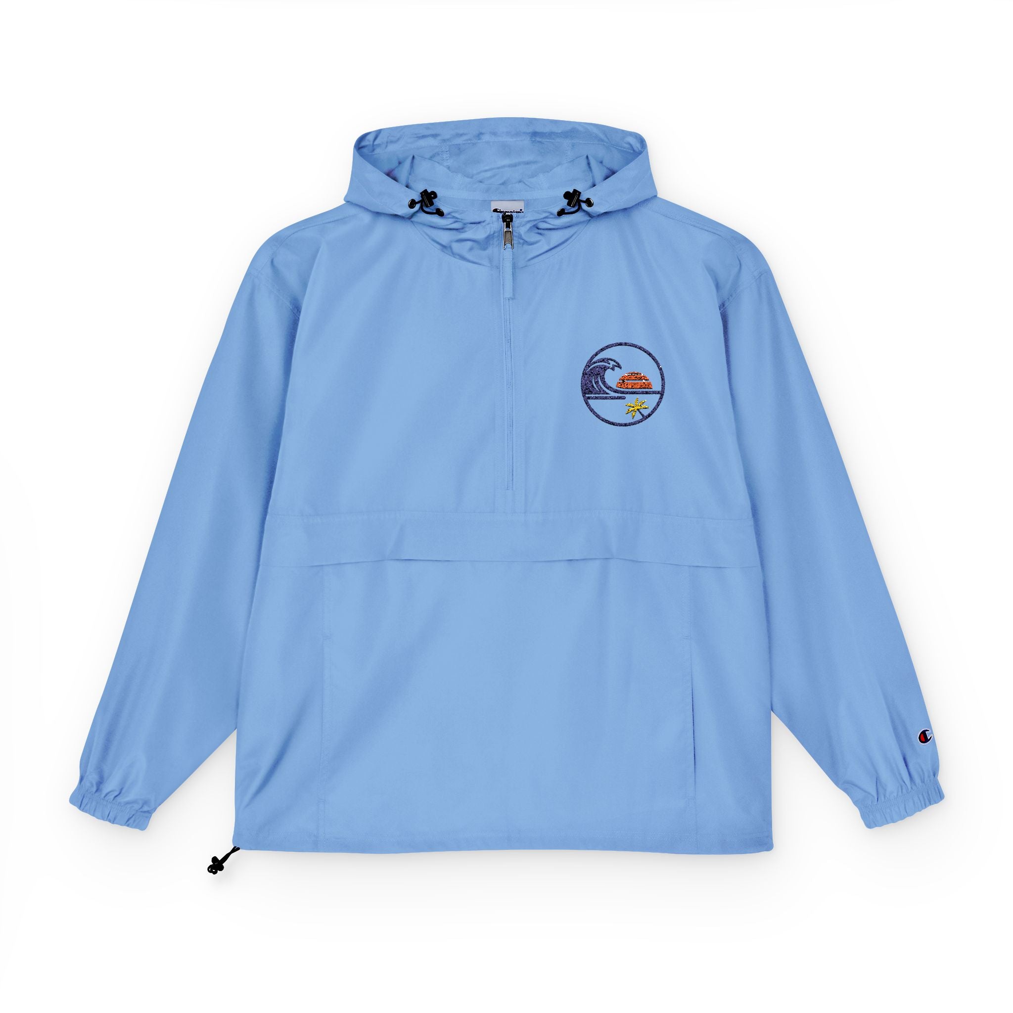 Packable Windbreaker Jacket — Sunset Beach Surf