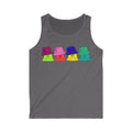 Bucket Hat-Tank Top Smiley Faces
