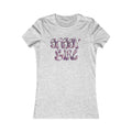 Sassy Girl Women's Tee — Retro Pink Script Graphic Shirt