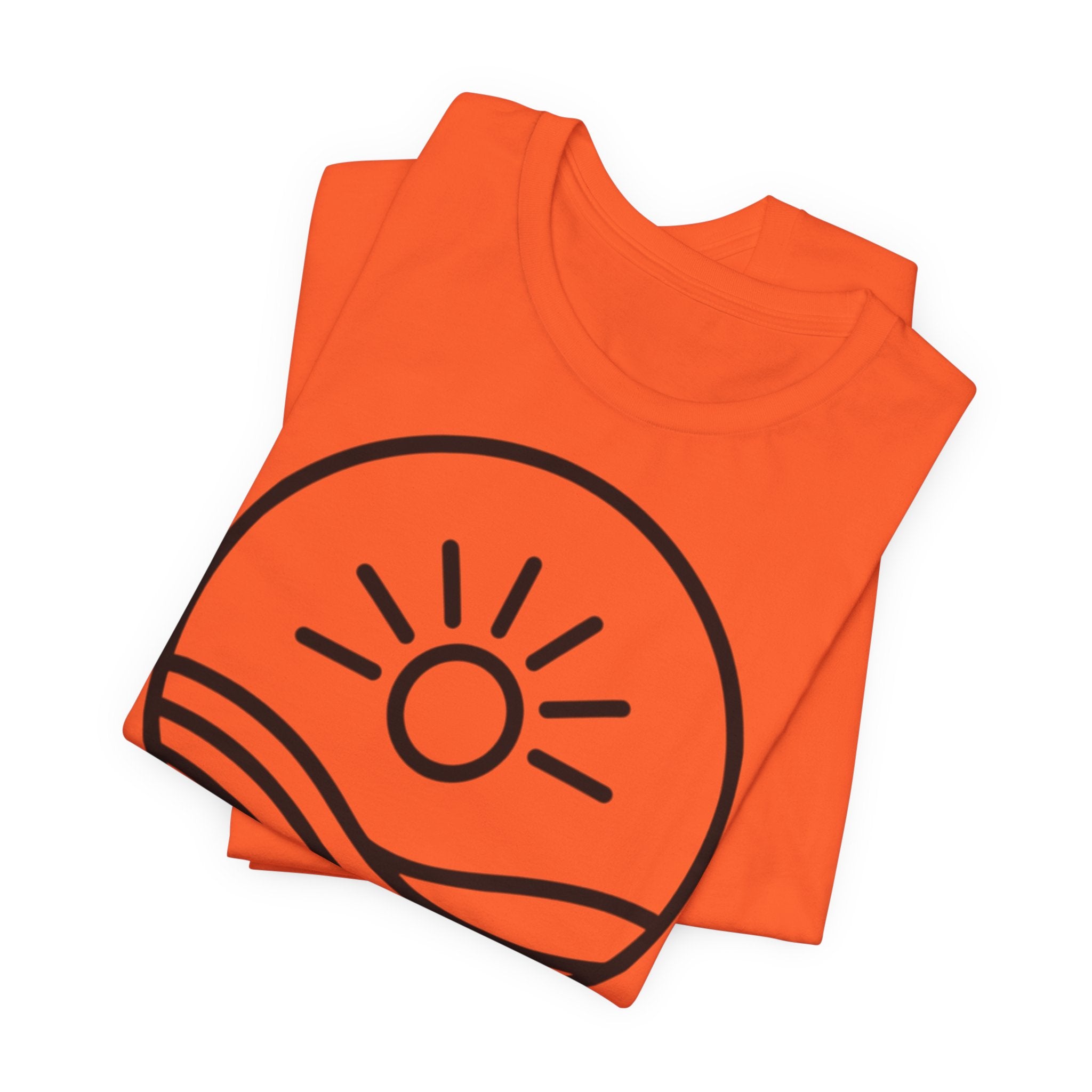 Sunrise Waves T-Shirt – Minimal Beach