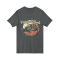 Vintage Wheels V-Neck Tee — Classic 1950 Hot Rod T-Shirt