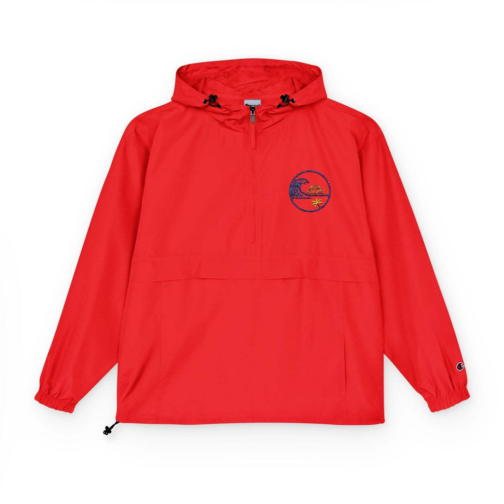 Packable Windbreaker Jacket — Sunset Beach Surf