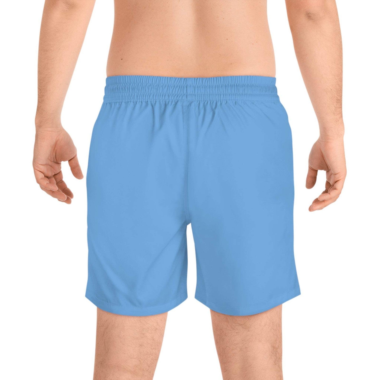 Beach Sunset Wave — Mid-Length Beach Trunks