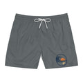Beach Sunset Wave- Mid-Length SwinTrunks