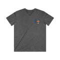 Beach Sunset V-Neck Tee - Surf Wave
