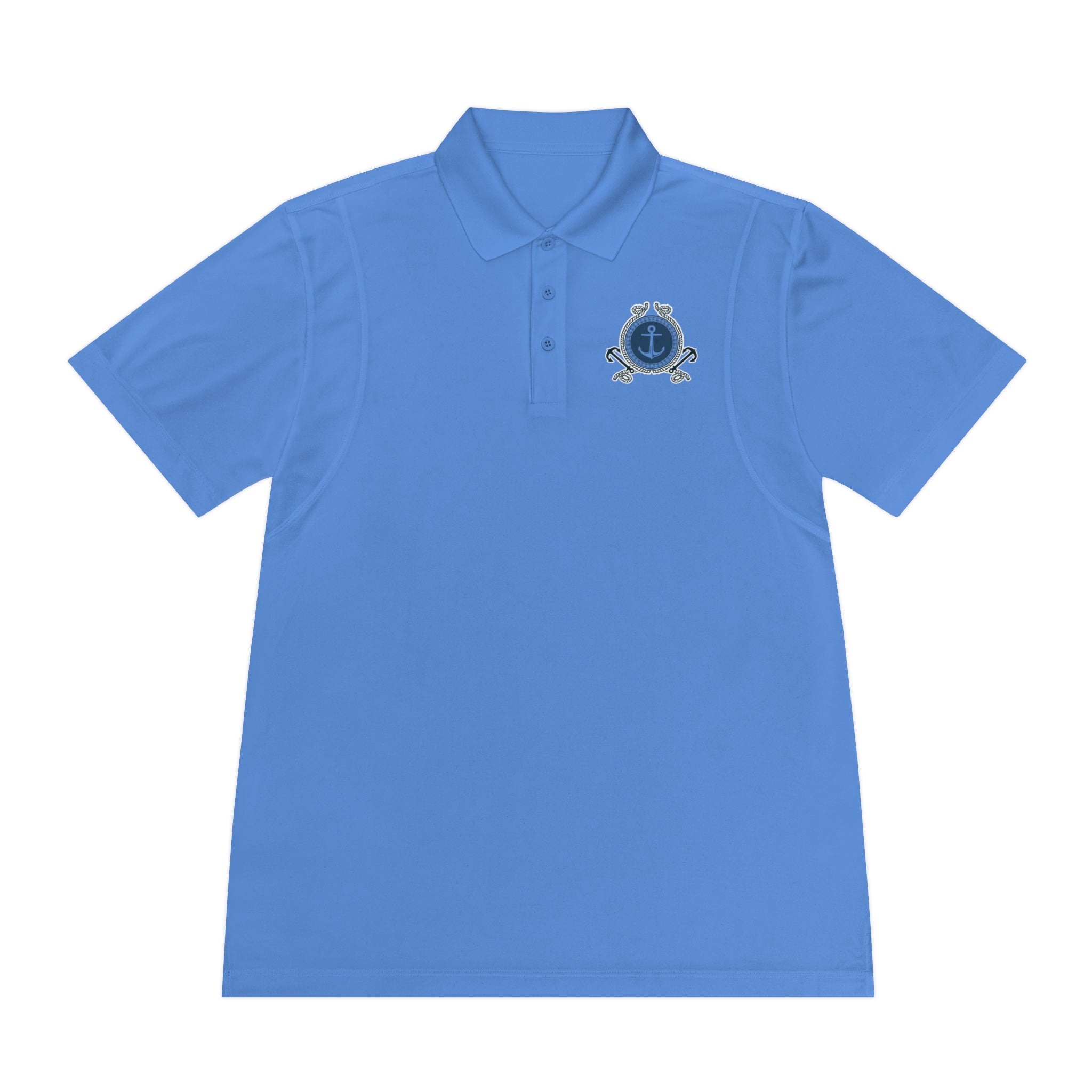 Nautical Anchor Crest Polo Shirt