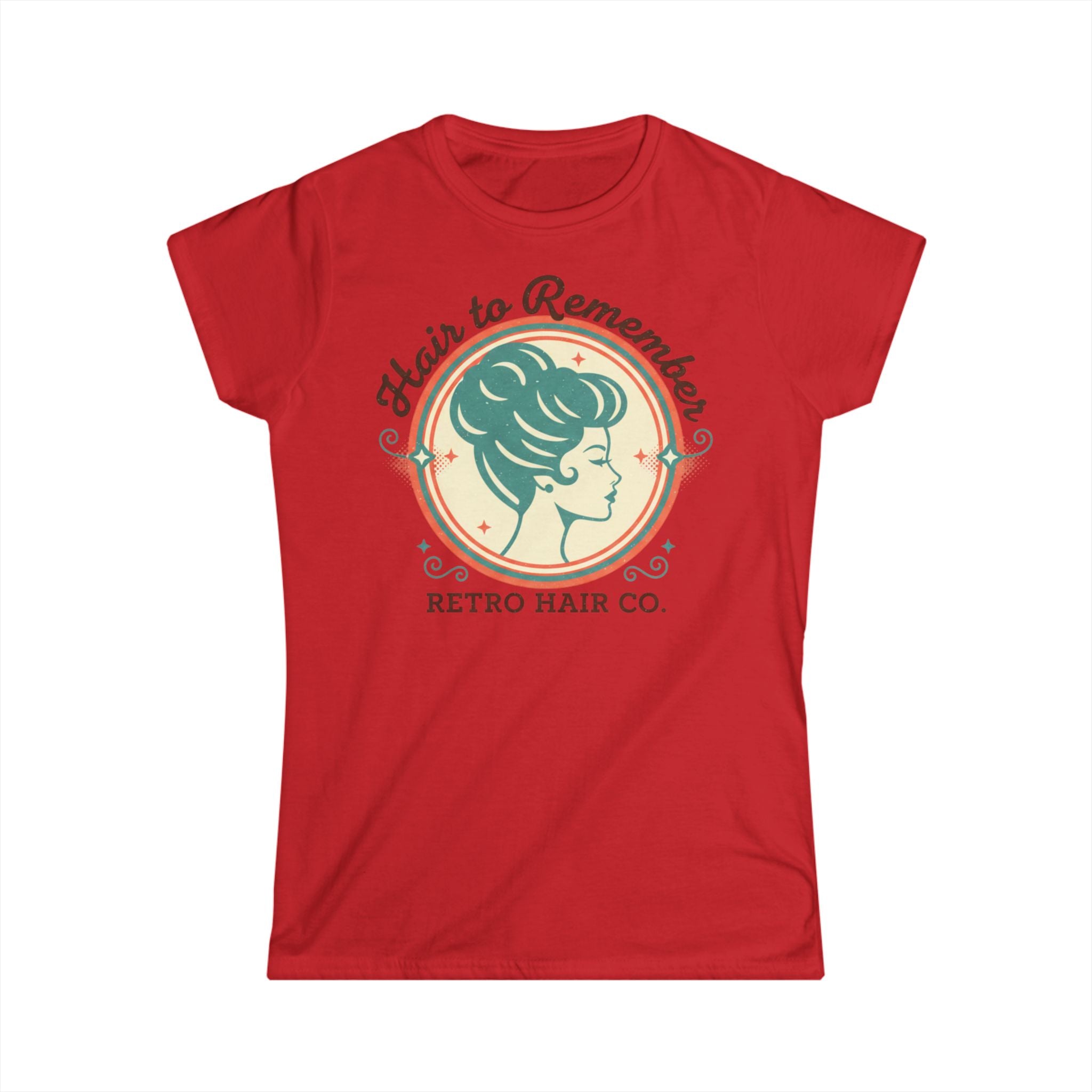Hair to Remember Retro Hair Co. Tee — Vintage Salon Women's T-Shirt
