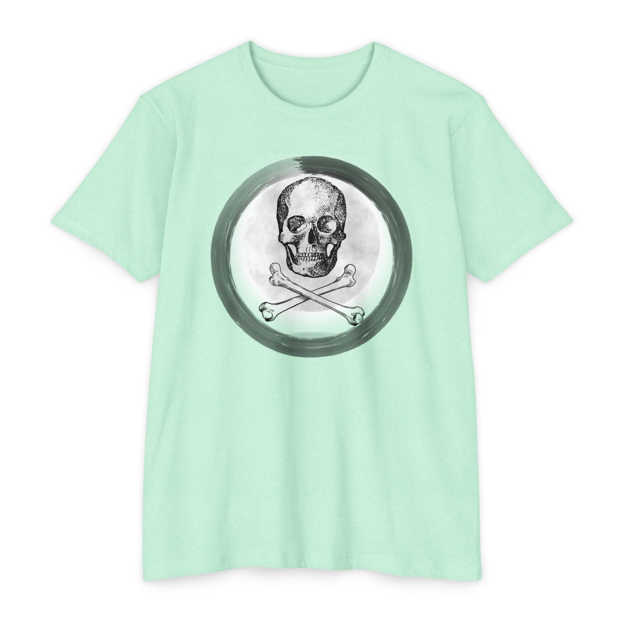 Skull & Crossbones Vintage Graphic T‑Shirt — Retro Pirate Tee for Halloween & Everyday Wear