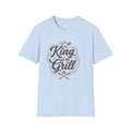 King of the Grill T-Shirt – BBQ Chef Grilling Shirt for Dad & Grill Masters