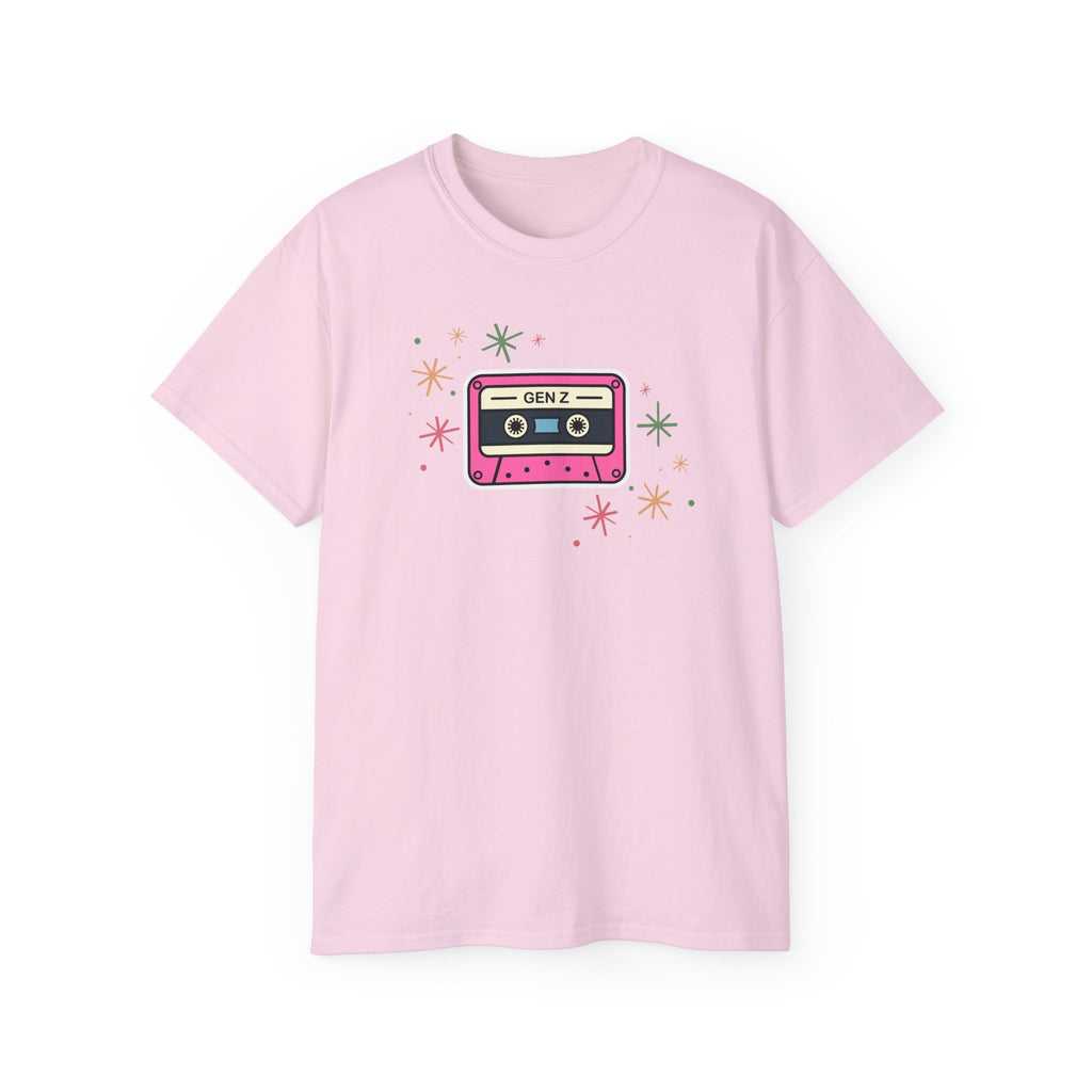 Cassette Tape Tee — 'GEN Z' Retro 90s Vintage Graphic T-Shirt