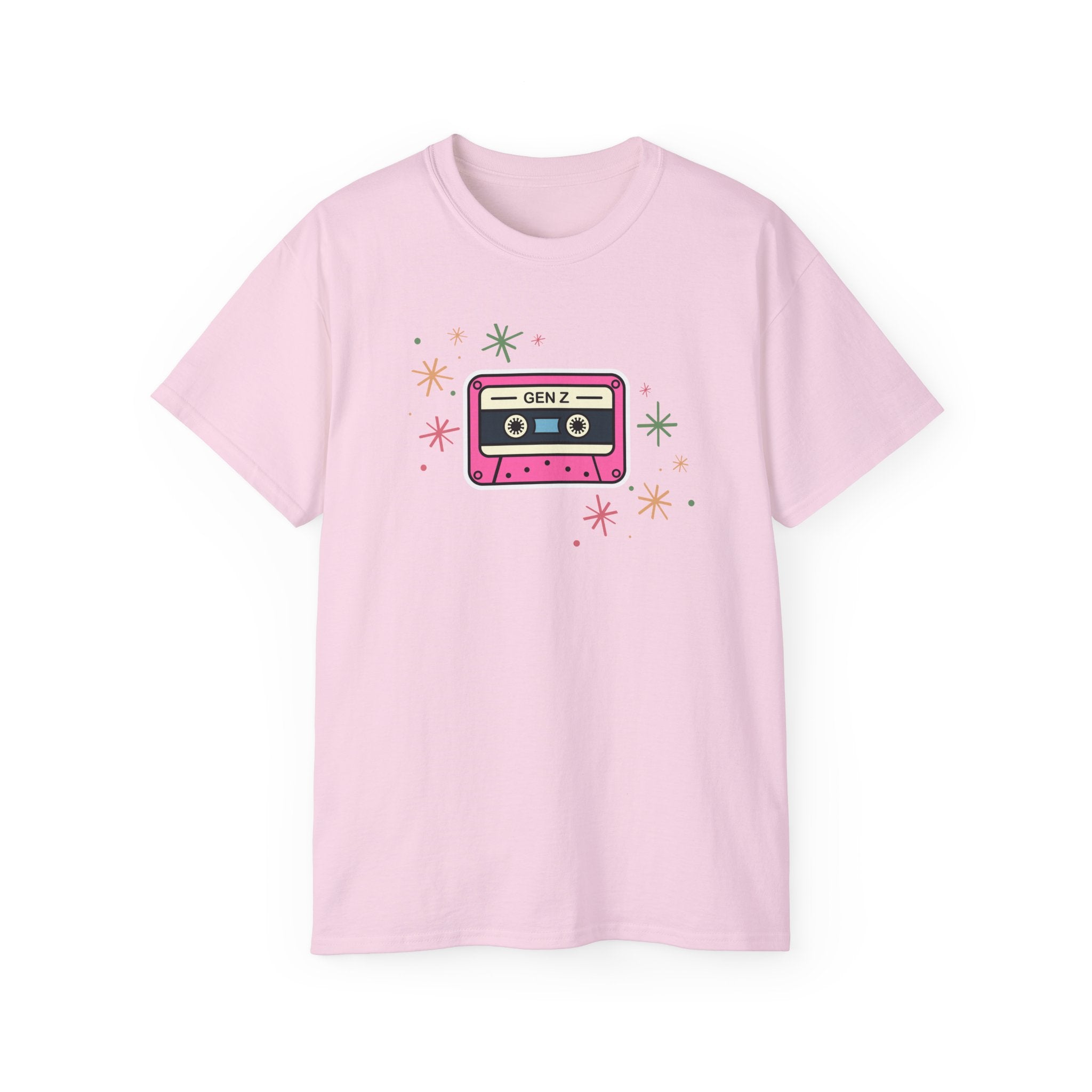 Cassette Tape Tee — 'GEN Z' Retro 90s Vintage Graphic T-Shirt
