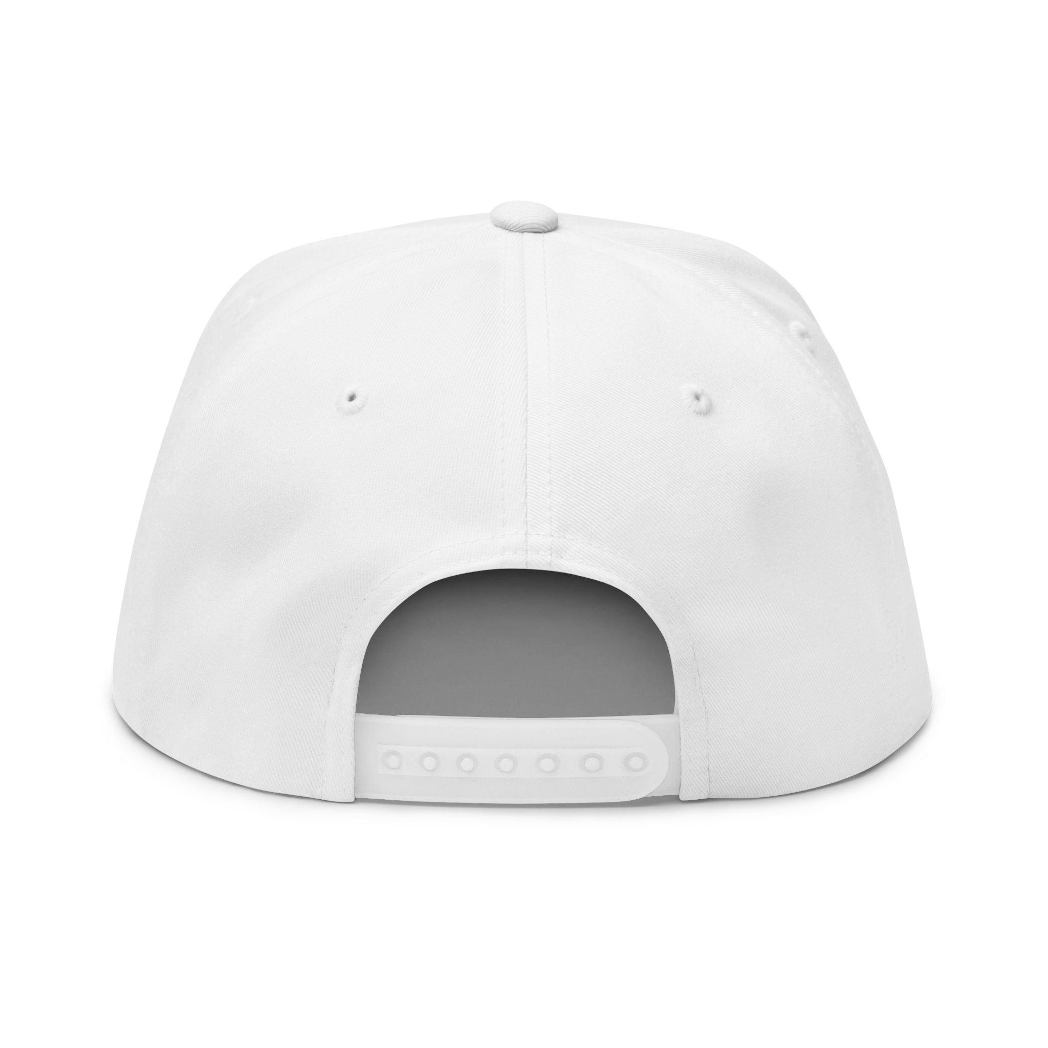 Tropic Oasis Embroidered Flat Bill Cap