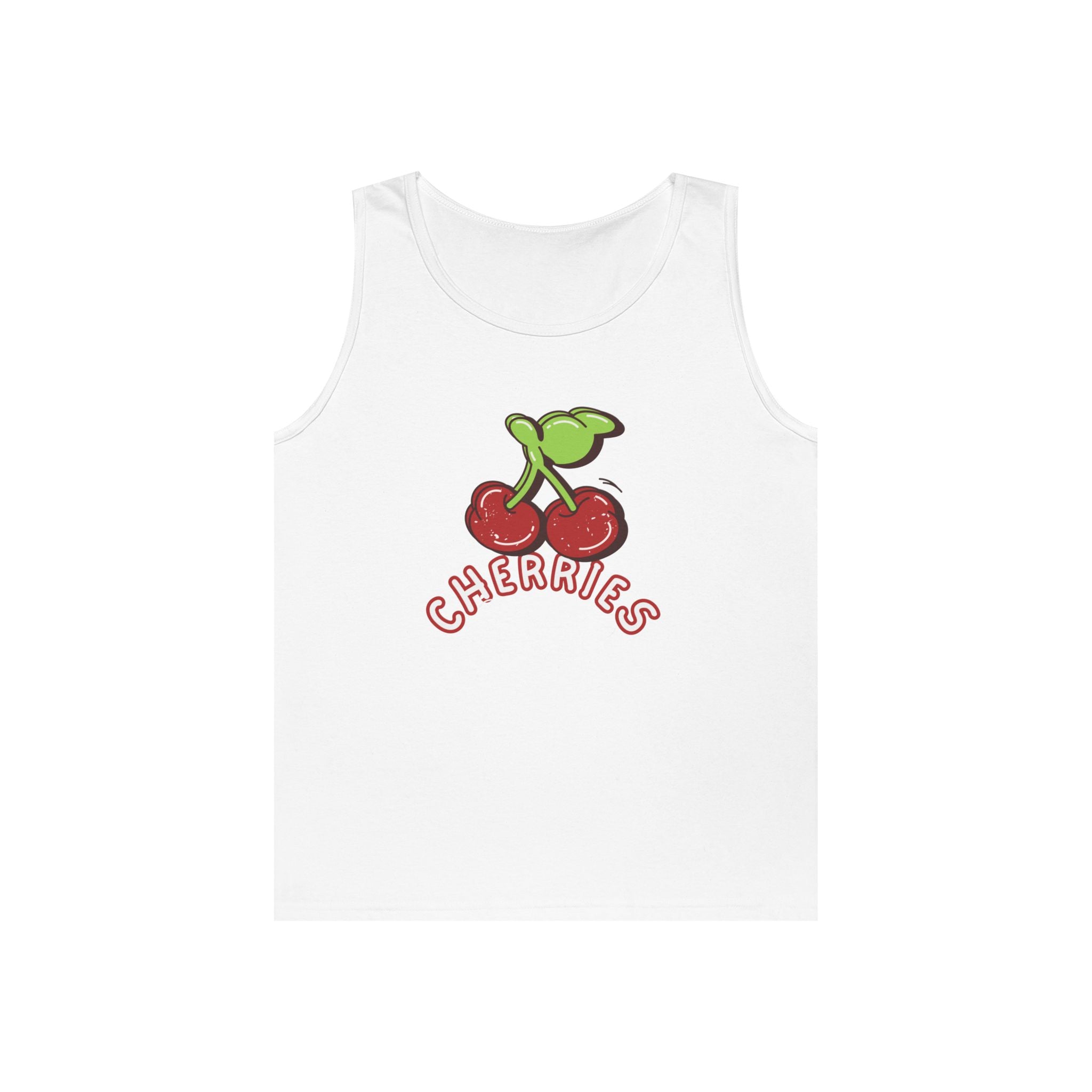 Tank Top — Cute Retro "Cherries" Fruit Design
