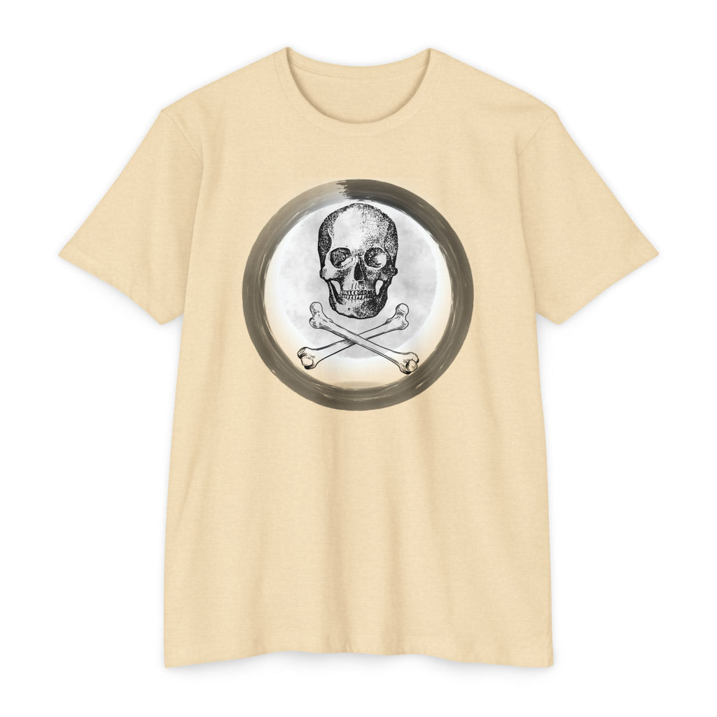 Skull & Crossbones Vintage Graphic T‑Shirt — Retro Pirate Tee for Halloween & Everyday Wear