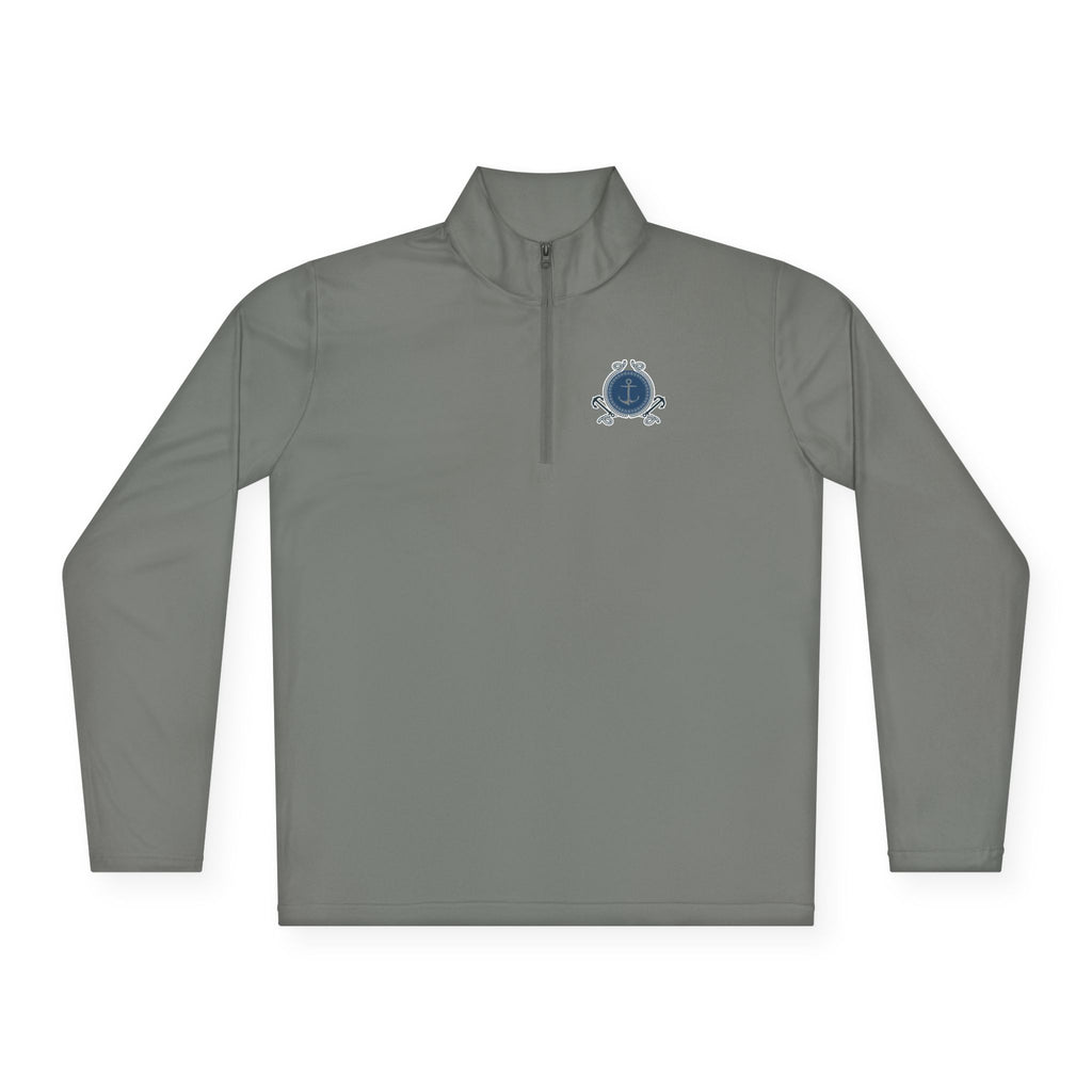 Nautical Anchor - Quarter-Zip Pullover