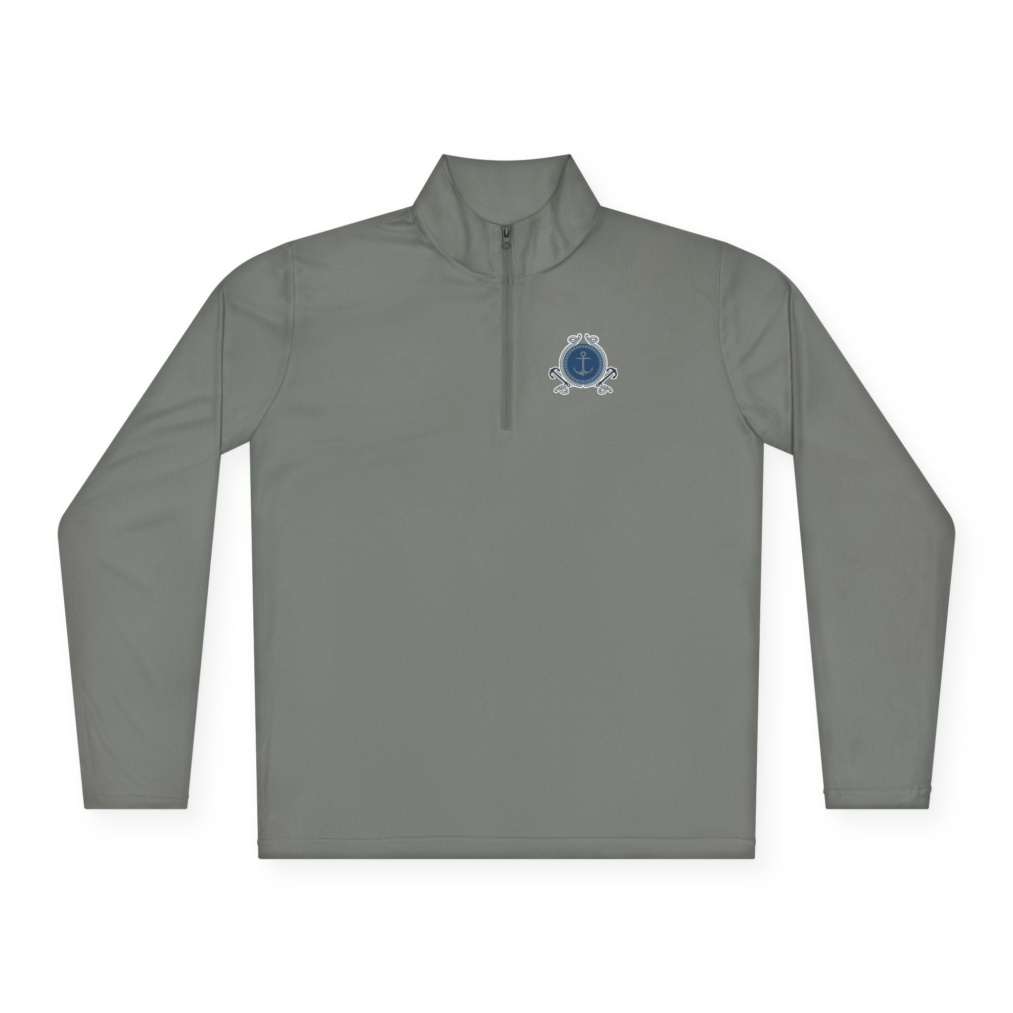 Nautical Anchor - Quarter-Zip Pullover