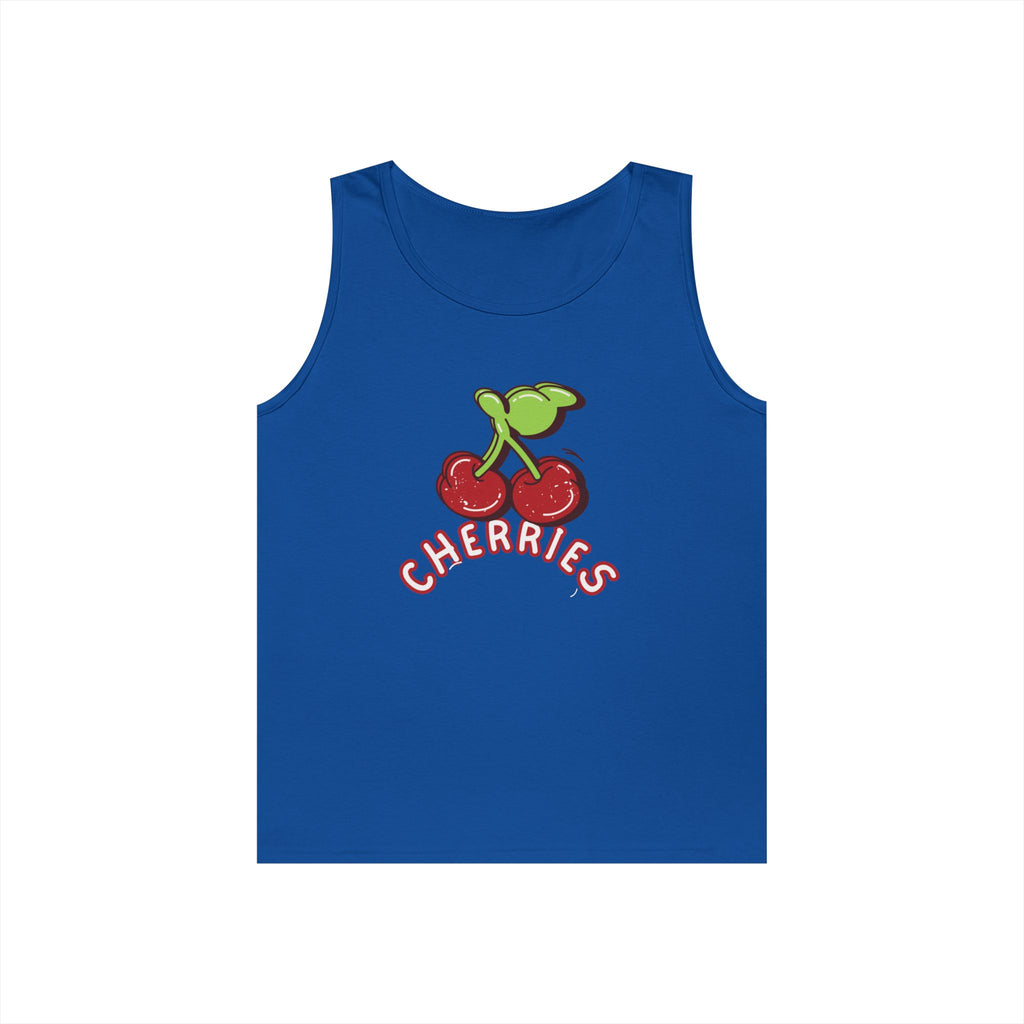 Tank Top — Cute Retro "Cherries" Fruit Design