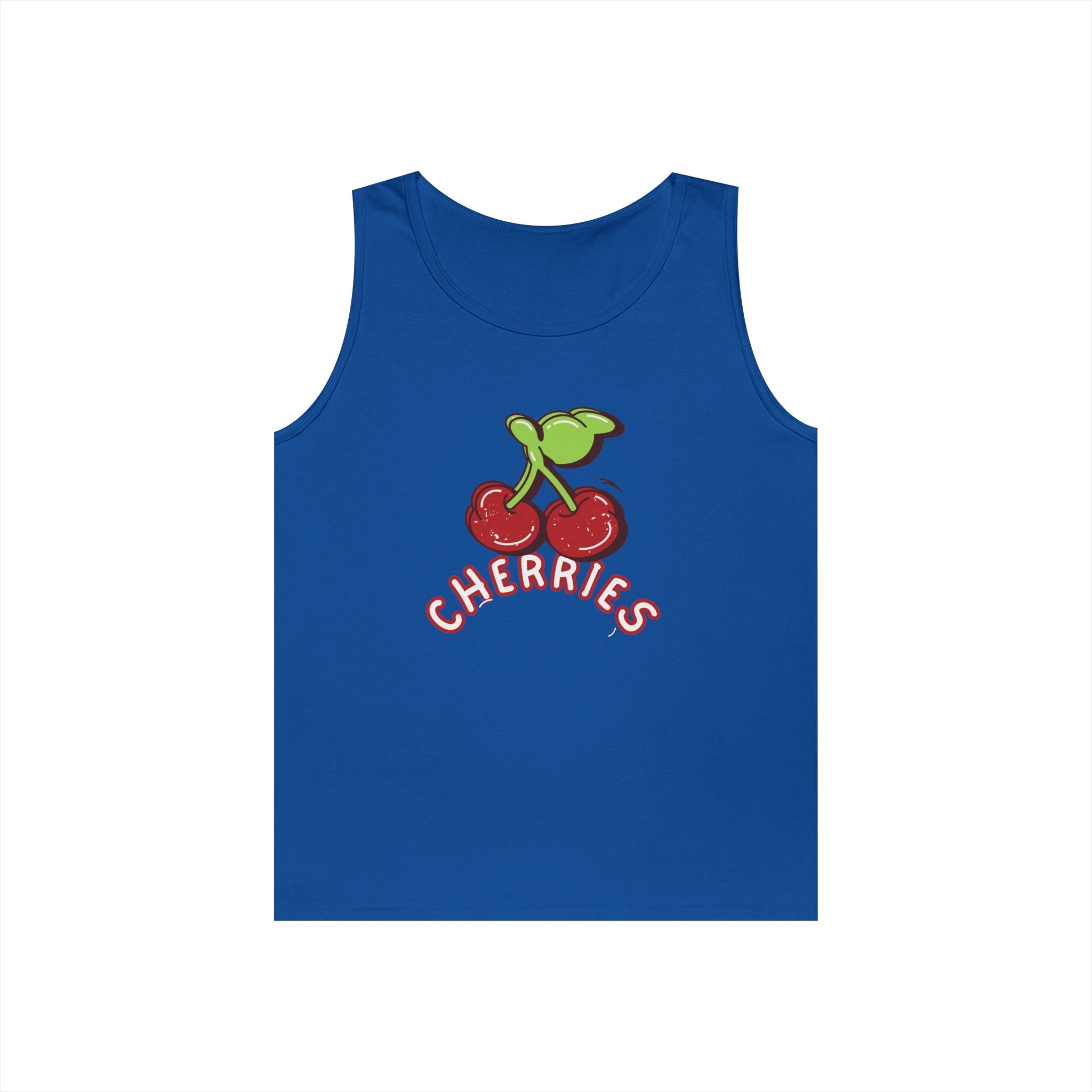 Tank Top — Cute Retro "Cherries" Fruit Design