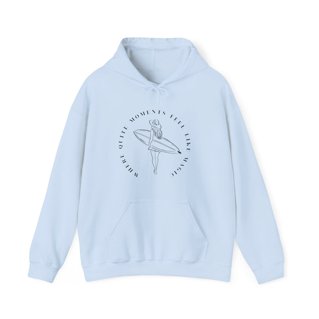 Quiet Moment Surfer- Hoodie