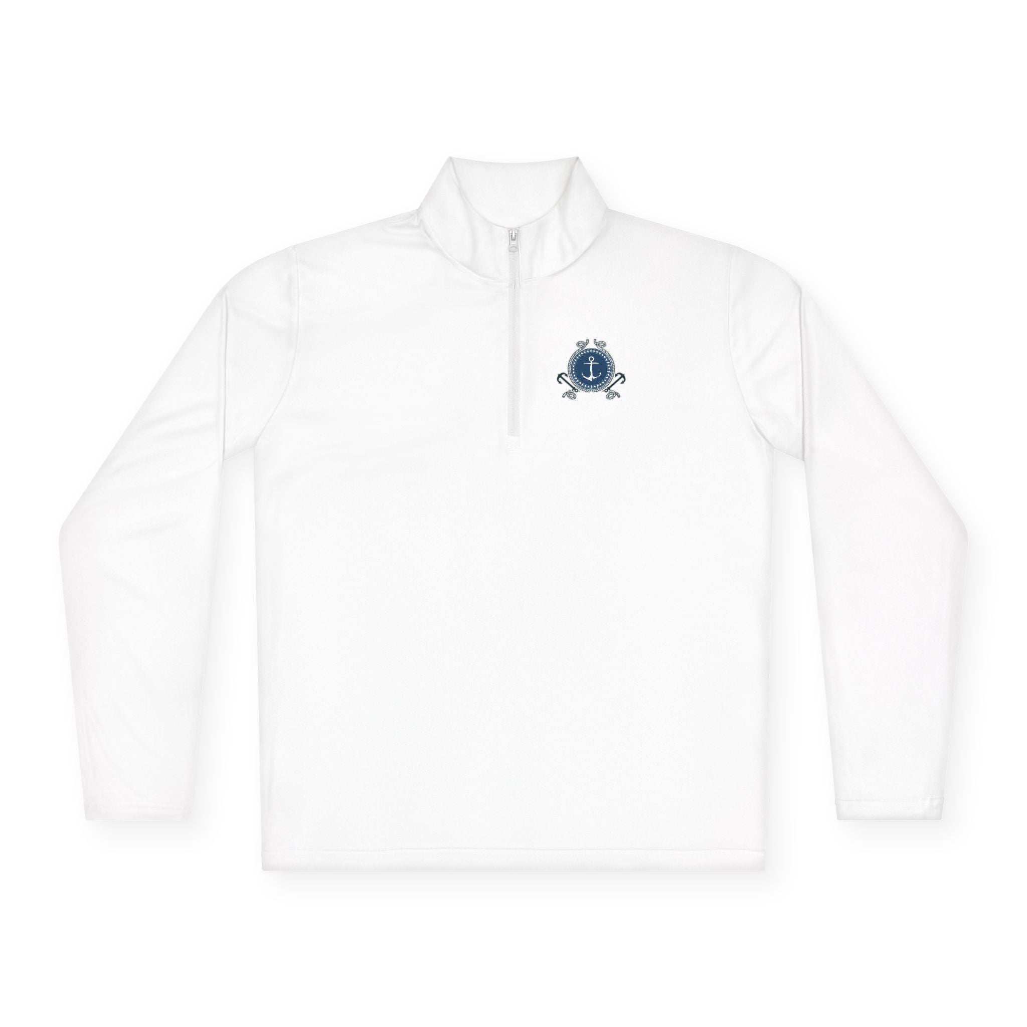 Nautical Anchor - Quarter-Zip Pullover