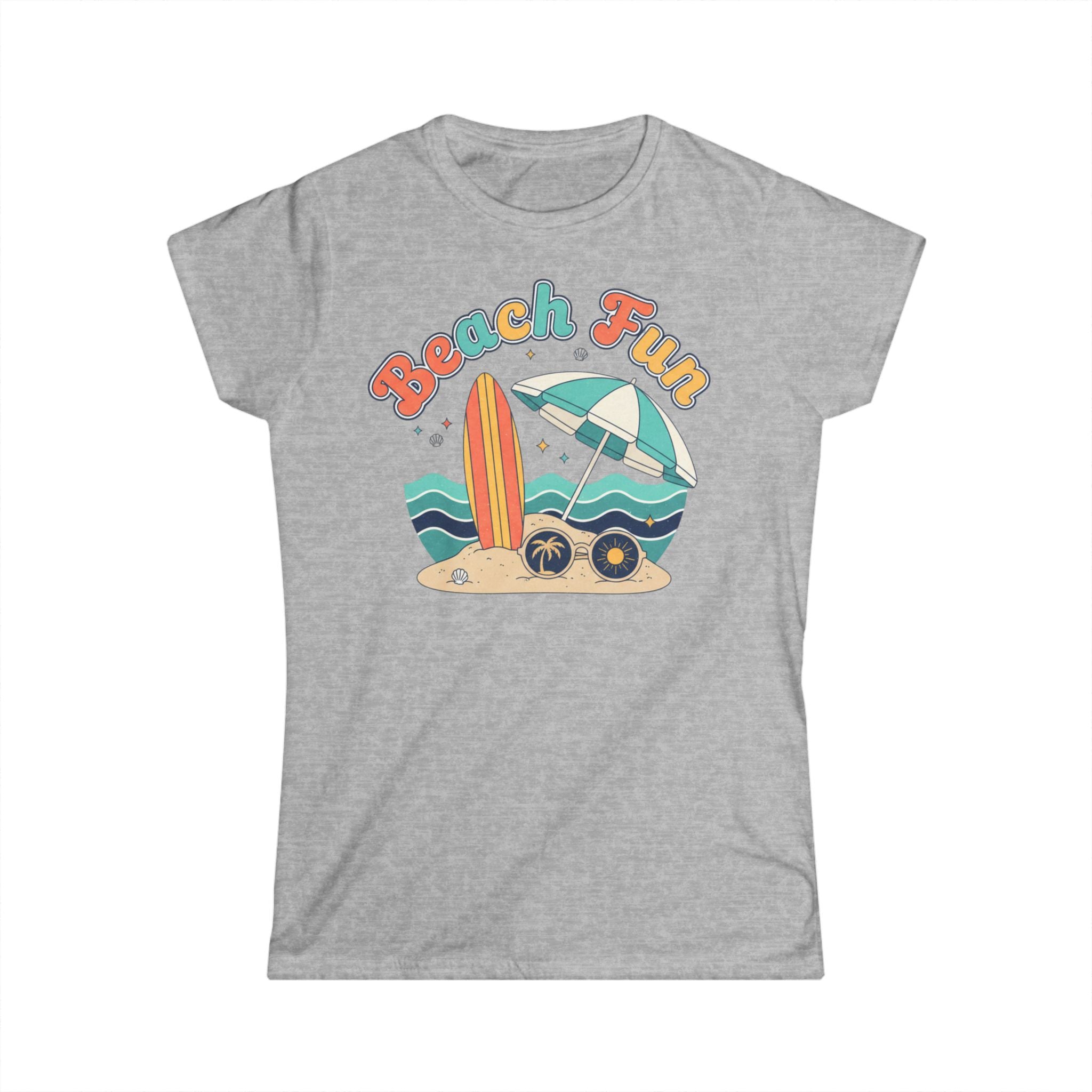 Beach Fun Women's  Retro -Tee