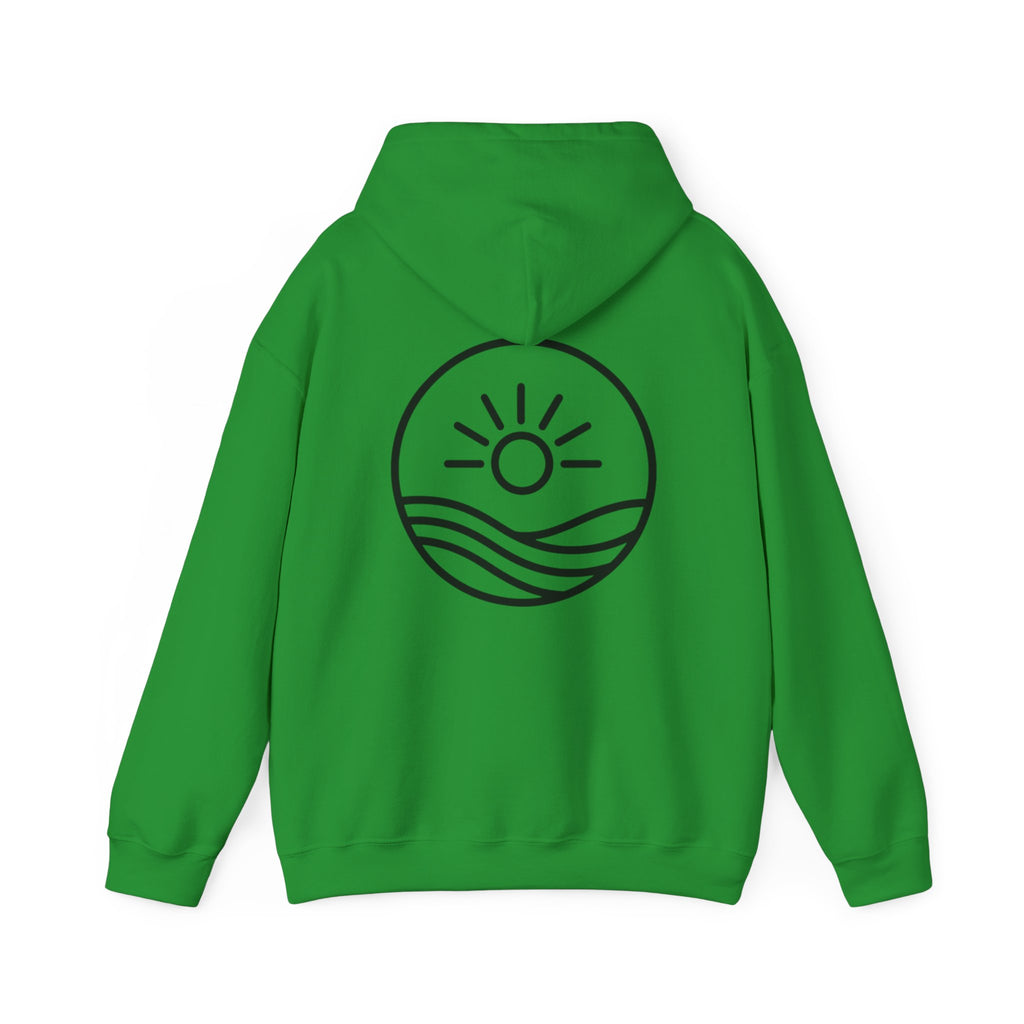 Sunrise Waves Hoodie – Minimal Beach