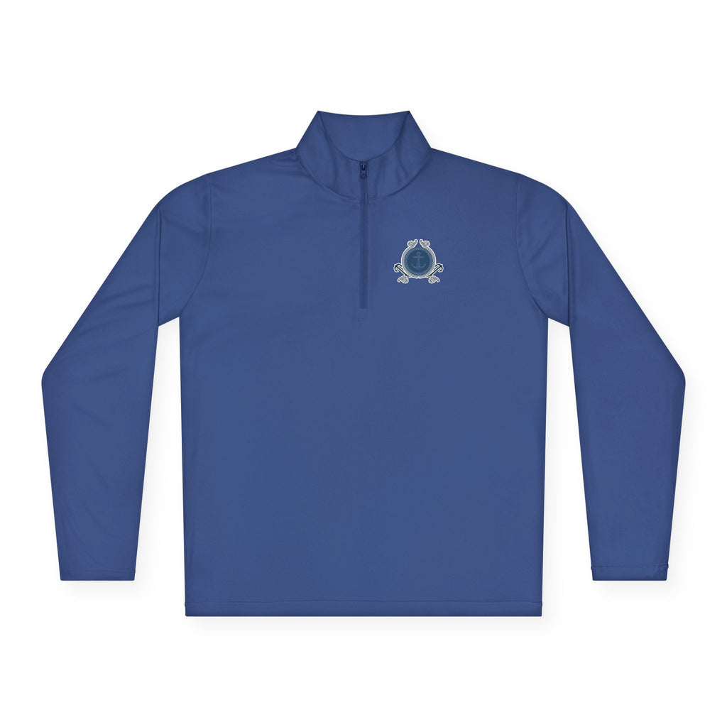 Nautical Anchor - Quarter-Zip Pullover