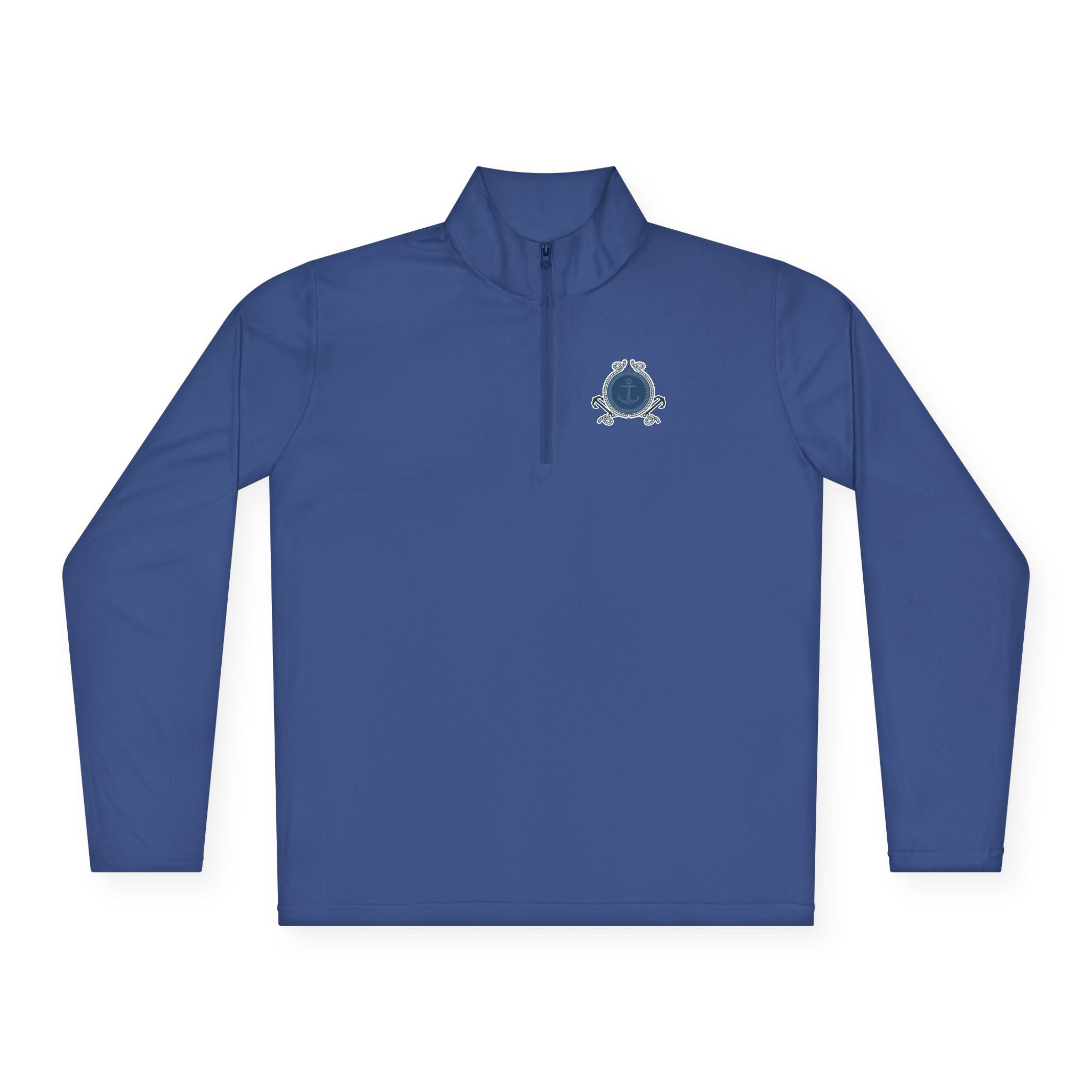 Nautical Anchor - Quarter-Zip Pullover