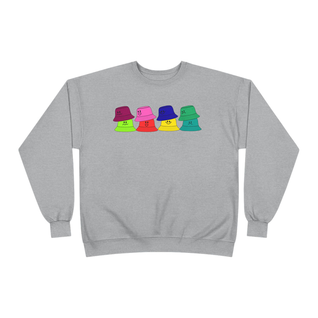 Bucket Hat Crewneck Sweatshirt