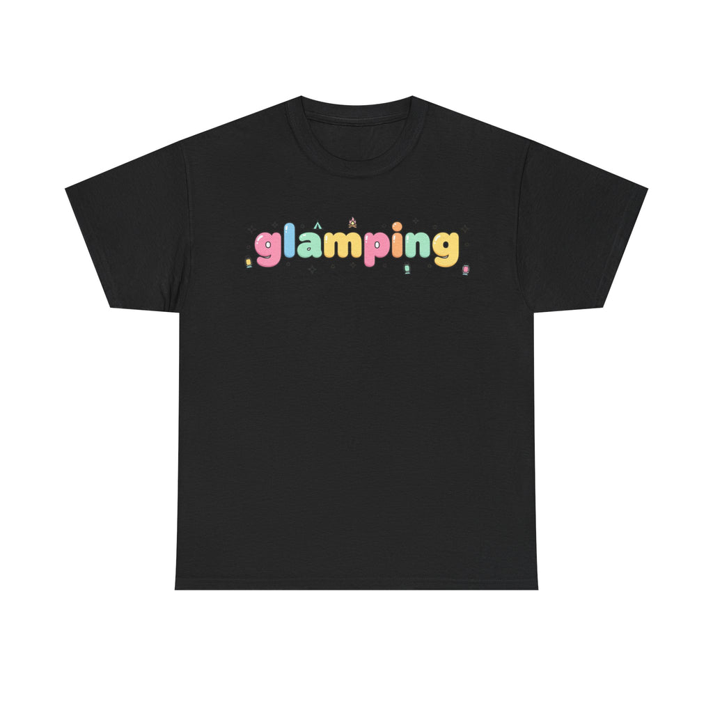 Glamping Pastel Tee — Cute Outdoor Camping