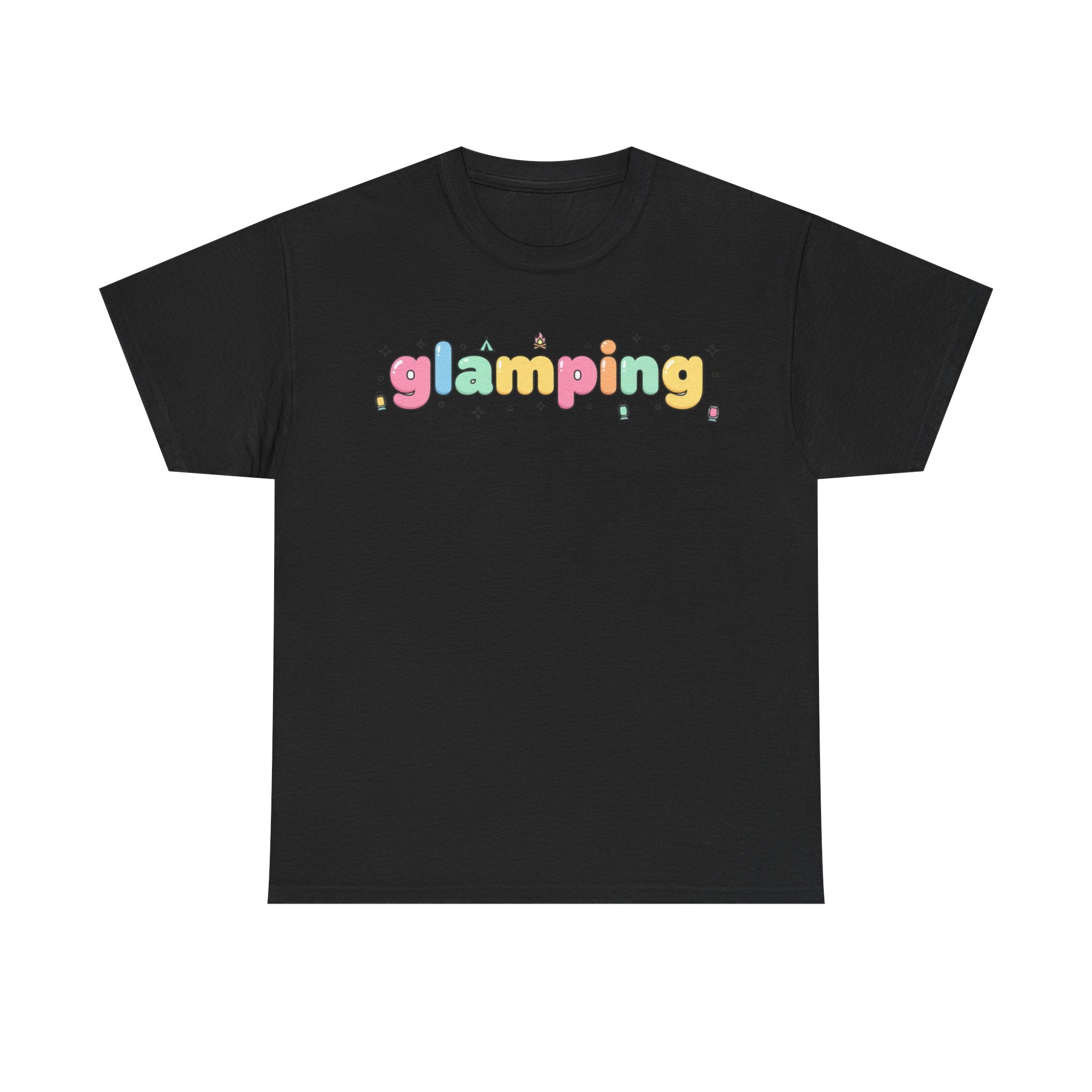 Glamping Pastel Tee — Cute Outdoor Camping