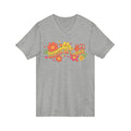 Summer of Love V-Neck Tee — Retro Flower Peace