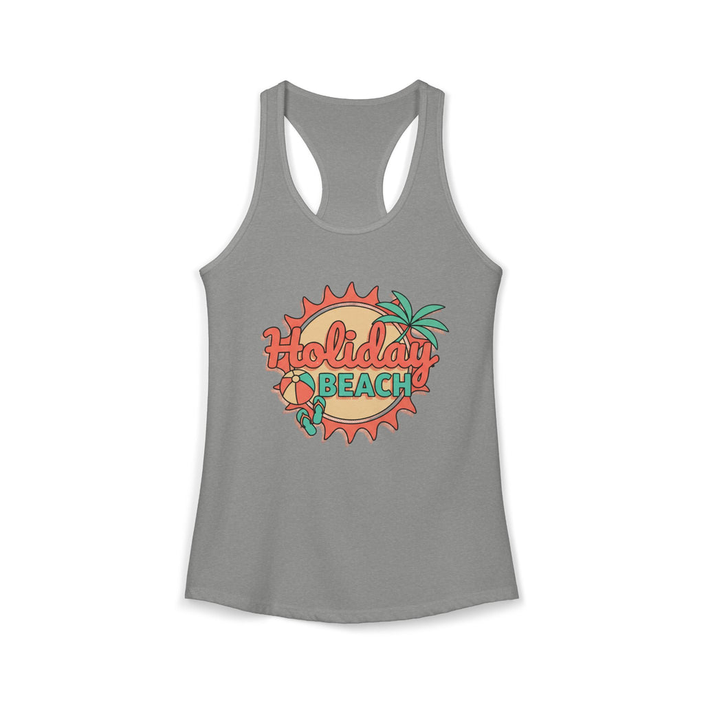 Women's  Racerback Tank-Holiday Beach