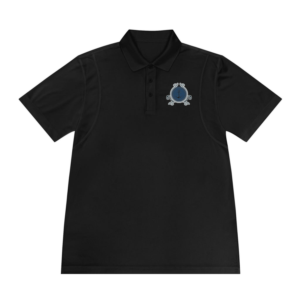 Nautical Anchor Crest Polo Shirt
