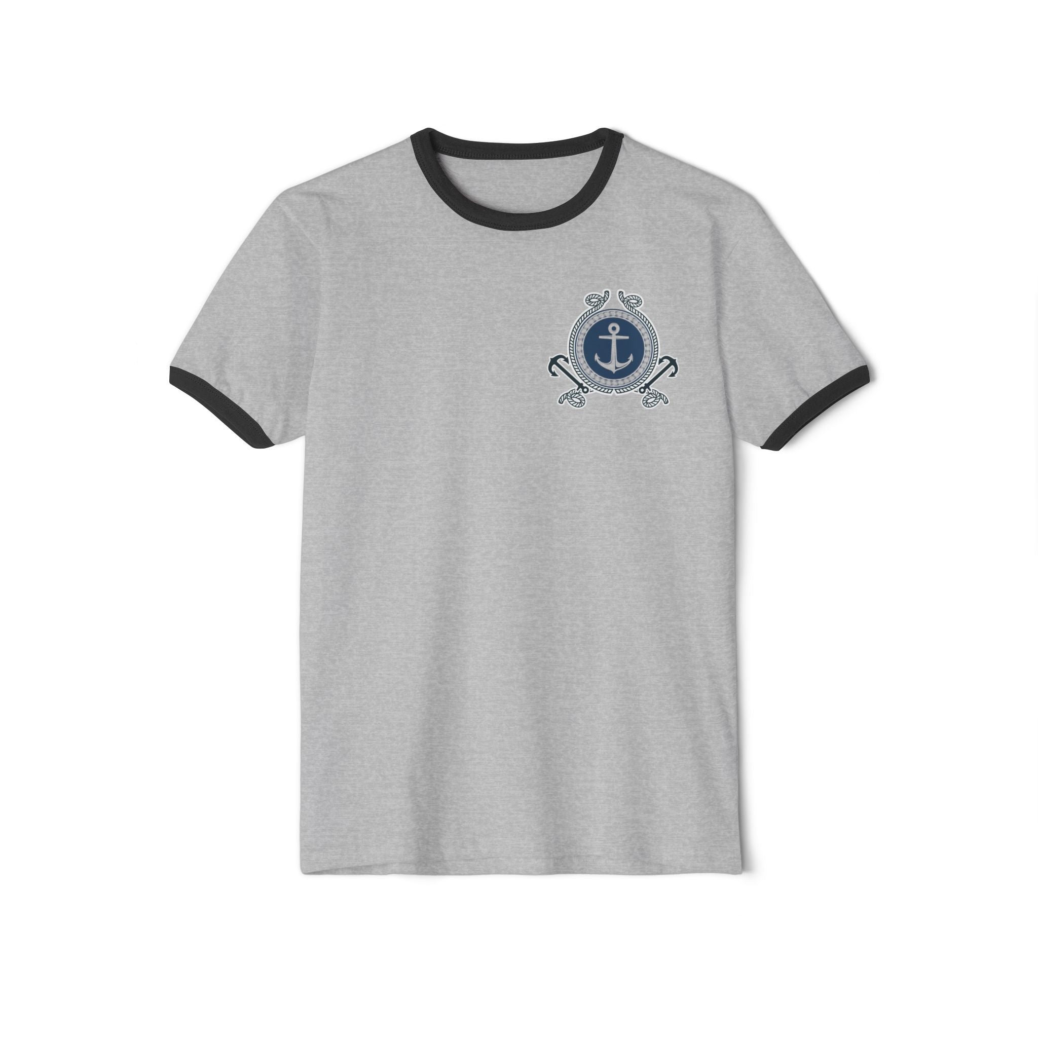 Nautical Anchor Ringer Tee