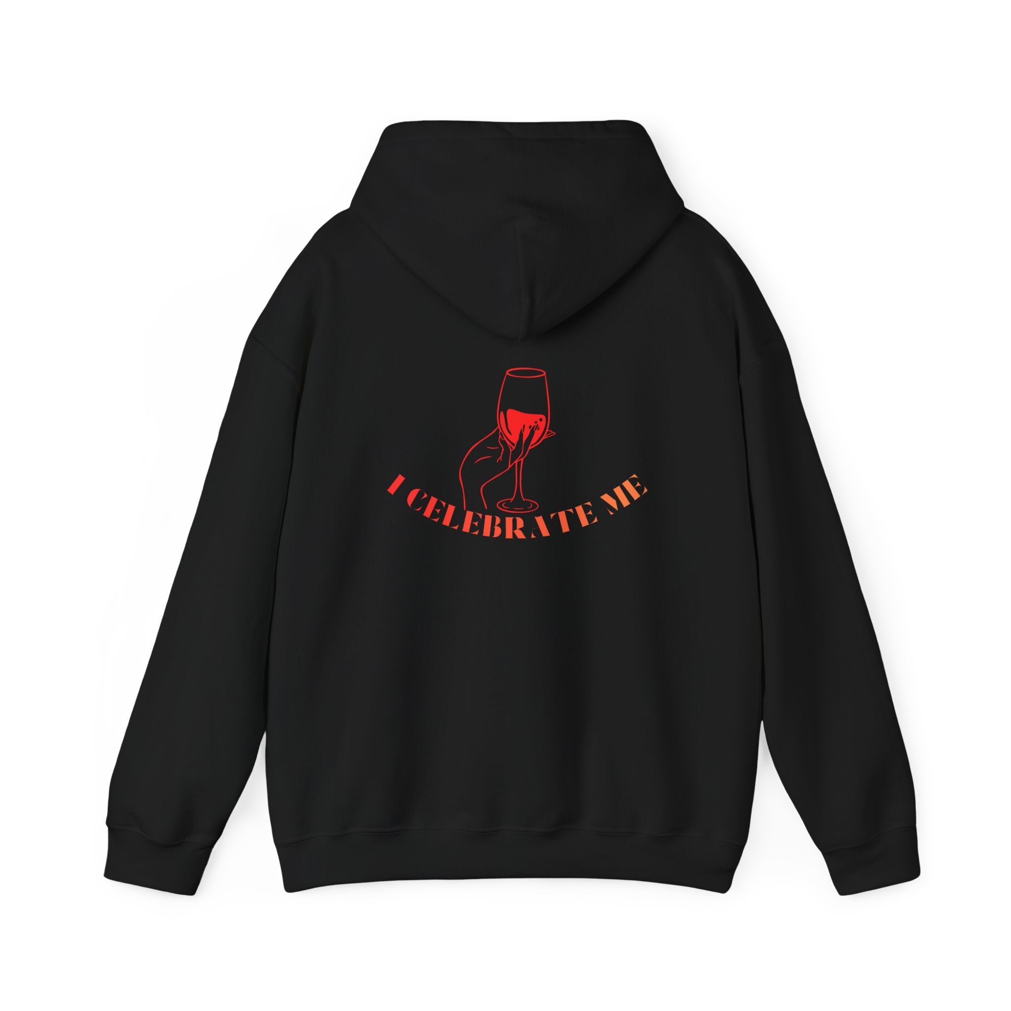Hoodie • Celebrate Me Wine Glass Graphic Hoodie
