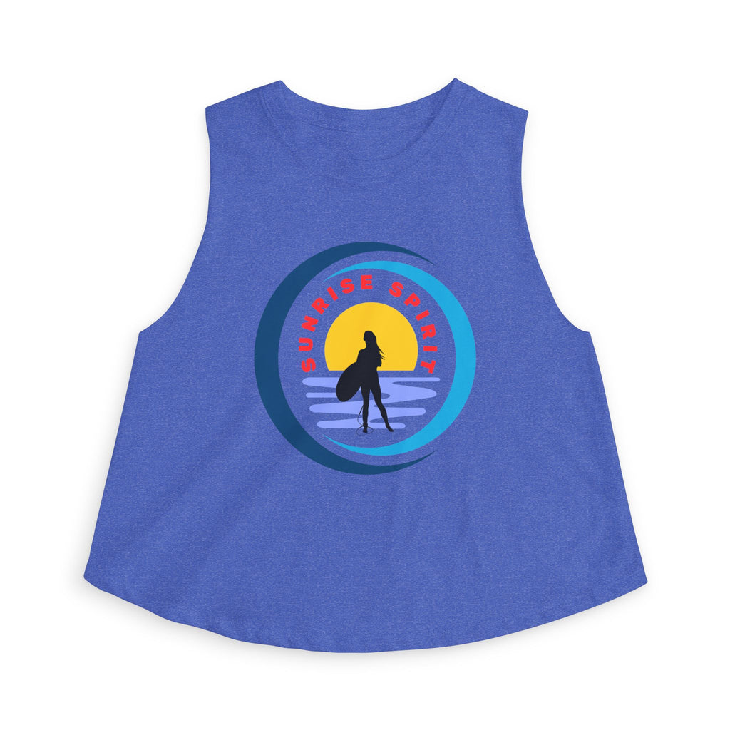 Sunrise Spirit Women's Crop Top — Surf  Beach Tank