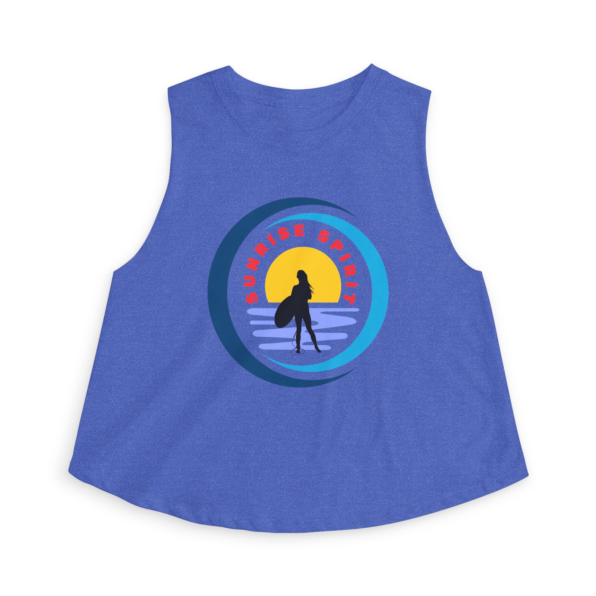 Sunrise Spirit Women's Crop Top — Surf  Beach Tank