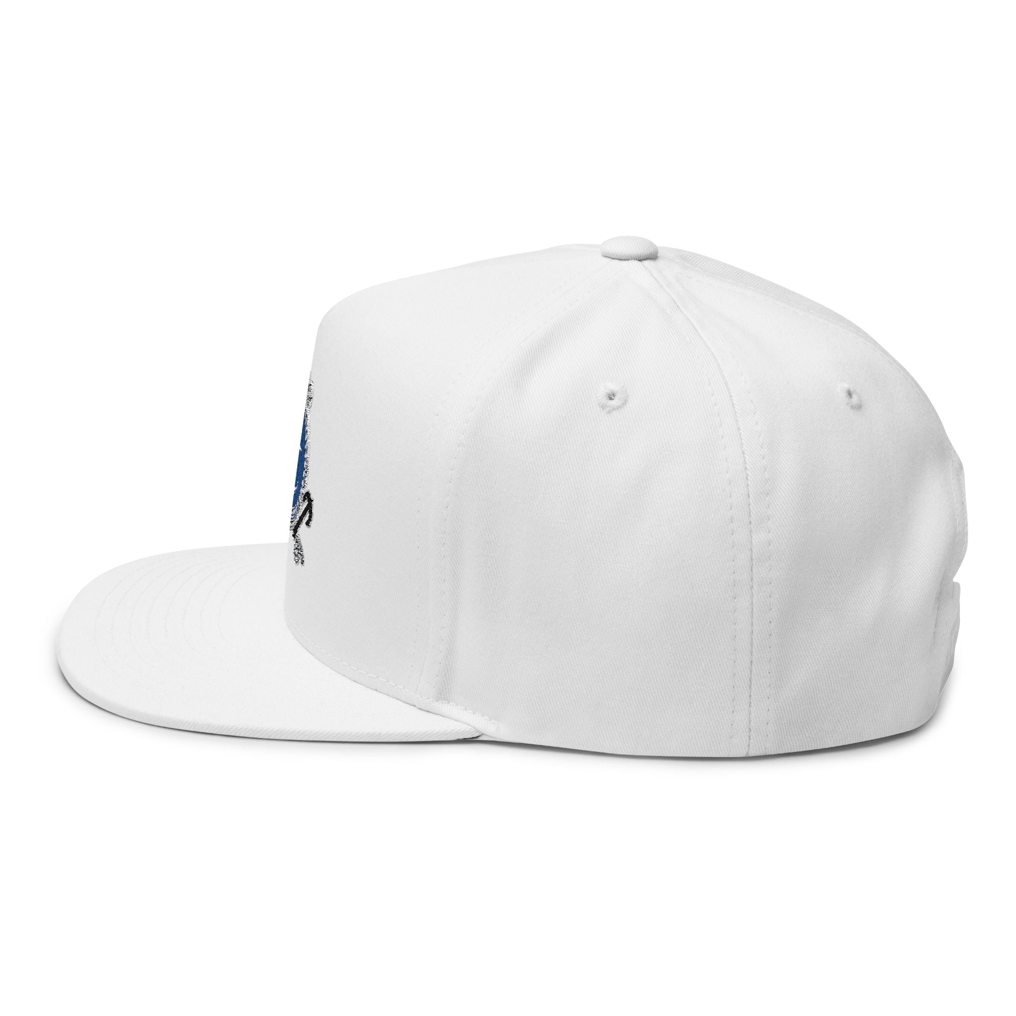Nautical Anchor  Flat Bill Cap