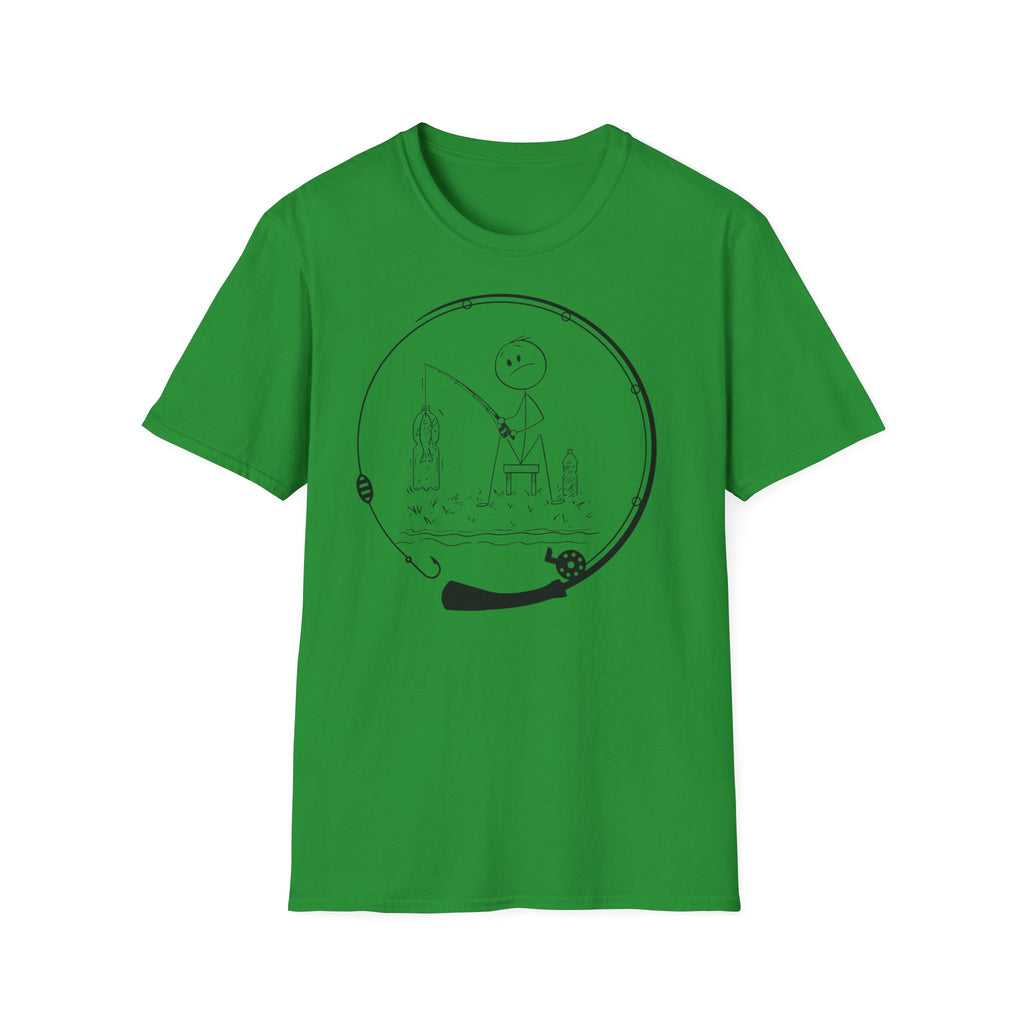 Stick man-Fishing T-Shirt