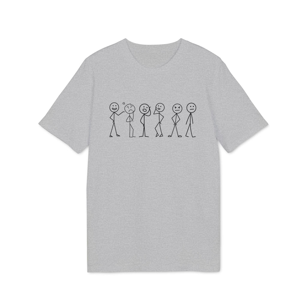 Stick Figure  Talking- T‑Shirt