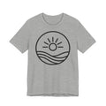 Sunrise Waves T-Shirt – Minimal Beach