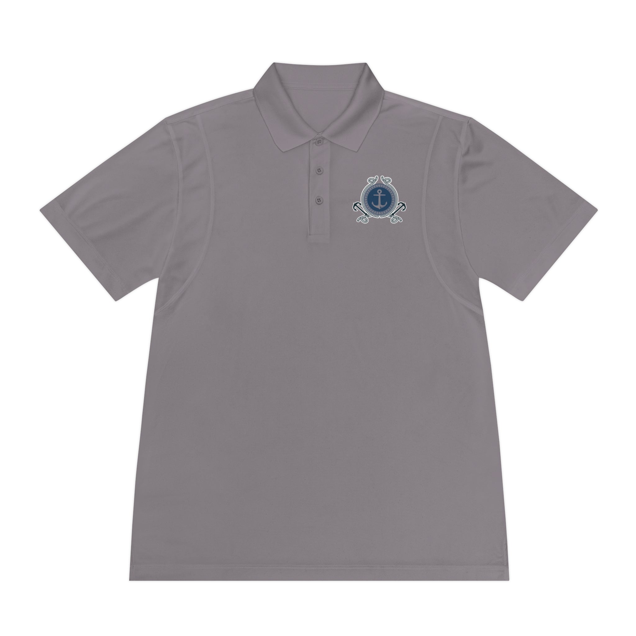 Nautical Anchor Crest Polo Shirt