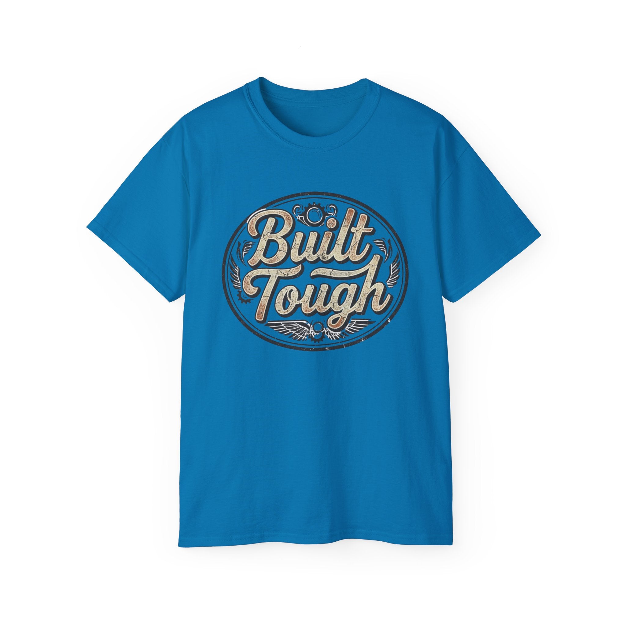 Built Tough  T-Shirt — Vintage Mechanic & Workshop Tee