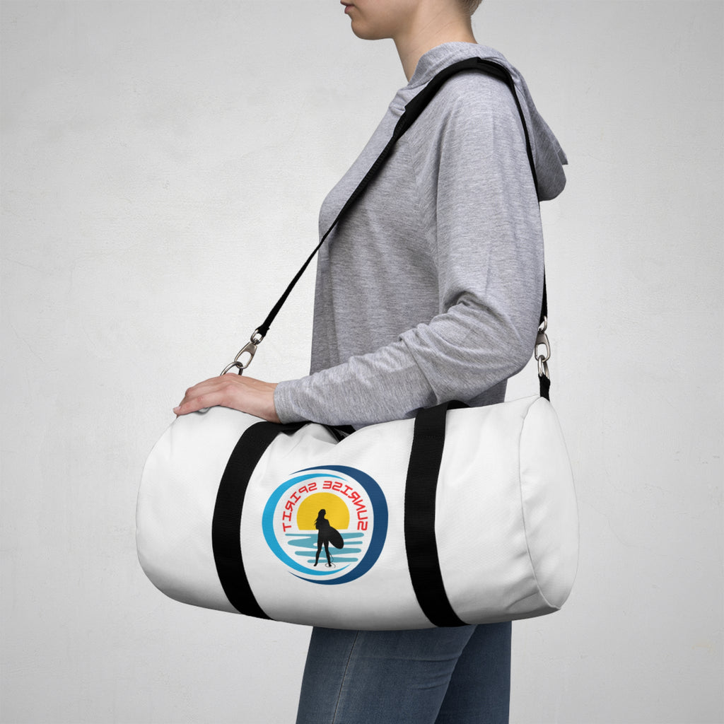 Surfer 'Sunrise Spirit' Duffel Bag — Beach Travel & Gym Tote