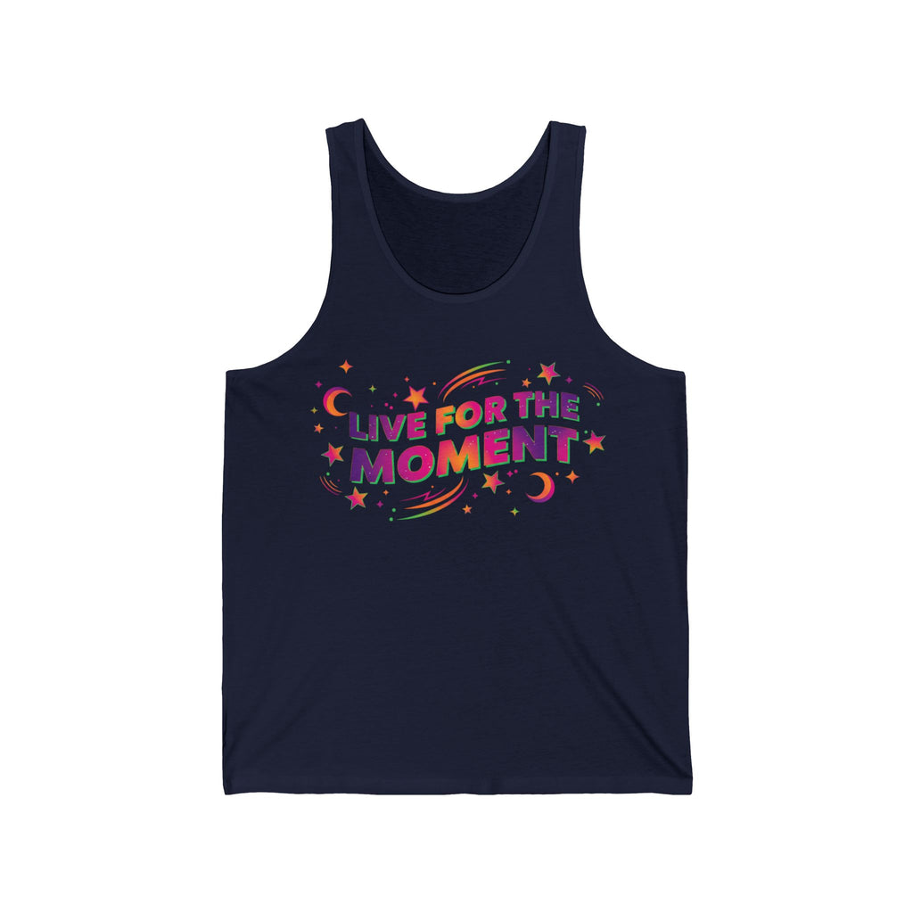 Live For The Moment Tank Top — Retro Summer